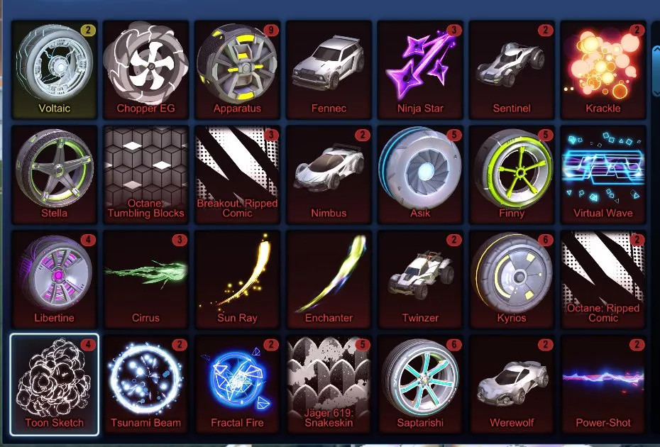 STOCK435 //Fennec, Titanium White Standard Boost, 58 Cars, 32 Black Market, 300+ Premium Items, Wheels, Painted and Rare