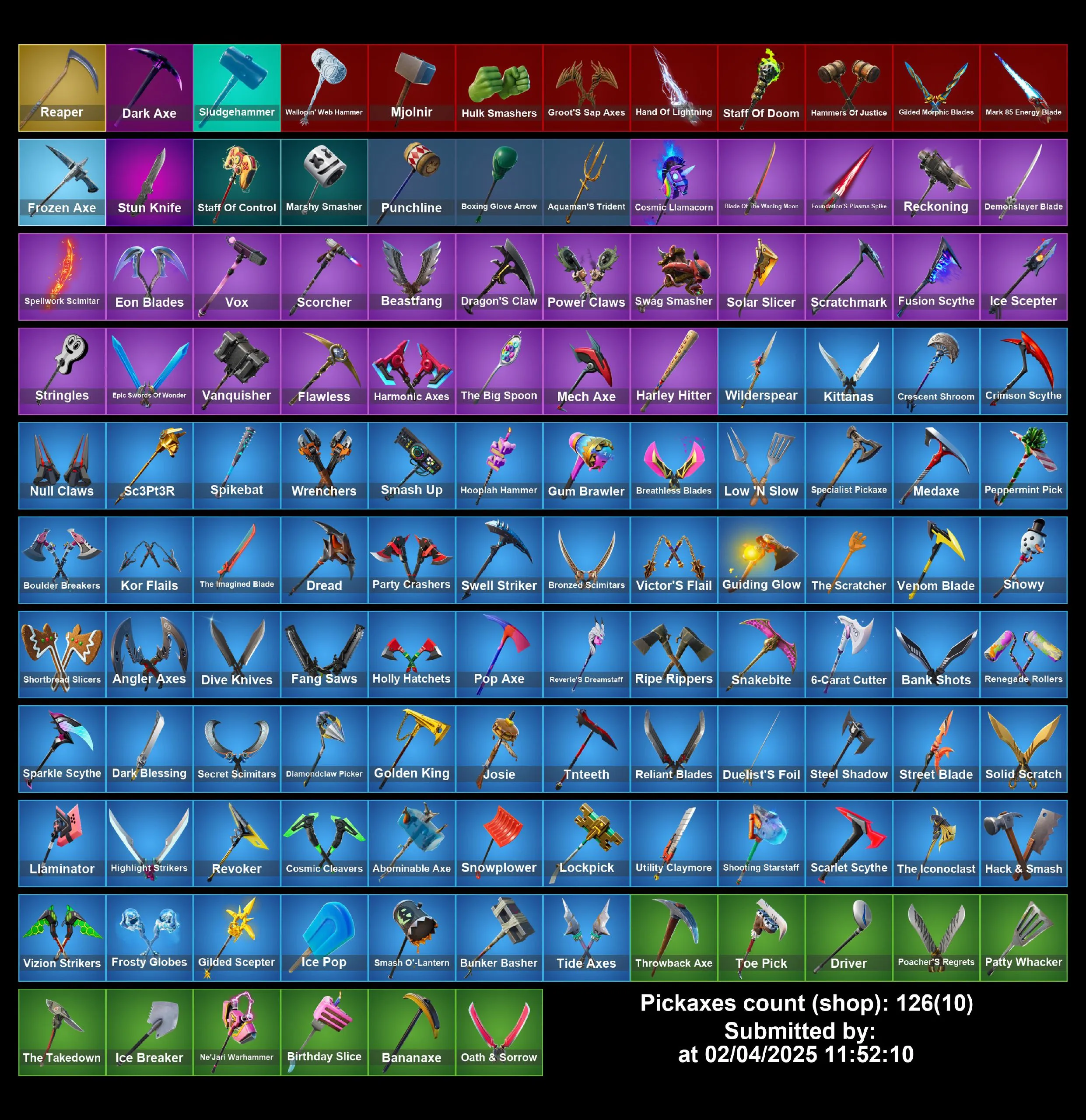 [PC/PS4-5/XBOX] 154 Skins | Glow | John Wick | Gold Midas | Galaxia | Inferno | Galaxy Scout | Gref G | Spider Man | Rebirth Harley Quinn | Full Email Access