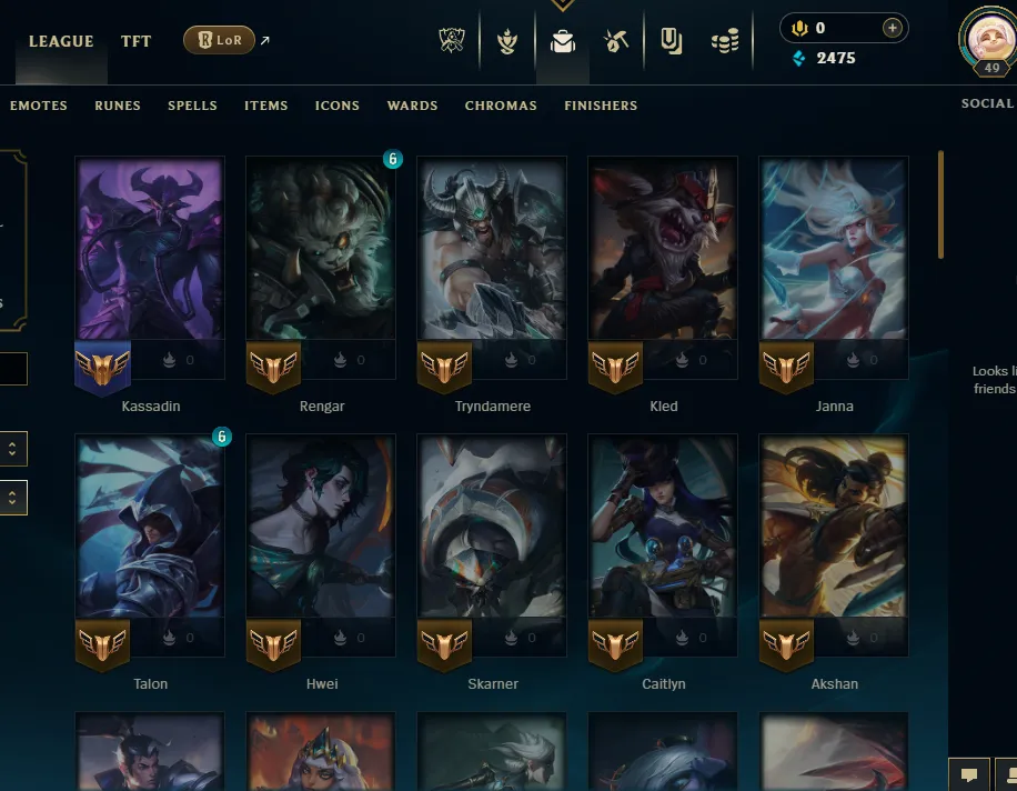 EUNE Platinum IV ⸱ 9 Skins ⸱ 63 Champs ⸱ Changeable Email - Instant Delivery + Full Access