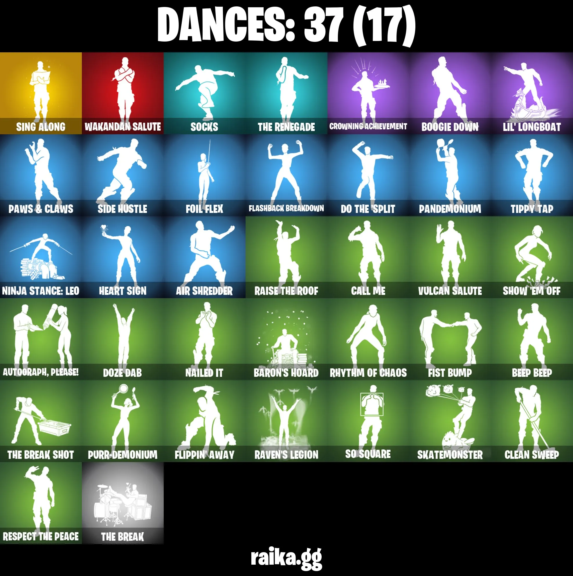 ❤️25 skins❤️Knight's Helm❤️Harbinger Armor Omegarok❤️Gear Specialist Maya❤️Fade❤️Deadpool❤️Aquaman❤️MASKED SCUBA JONESY❤️RIPTIDE OCEAN