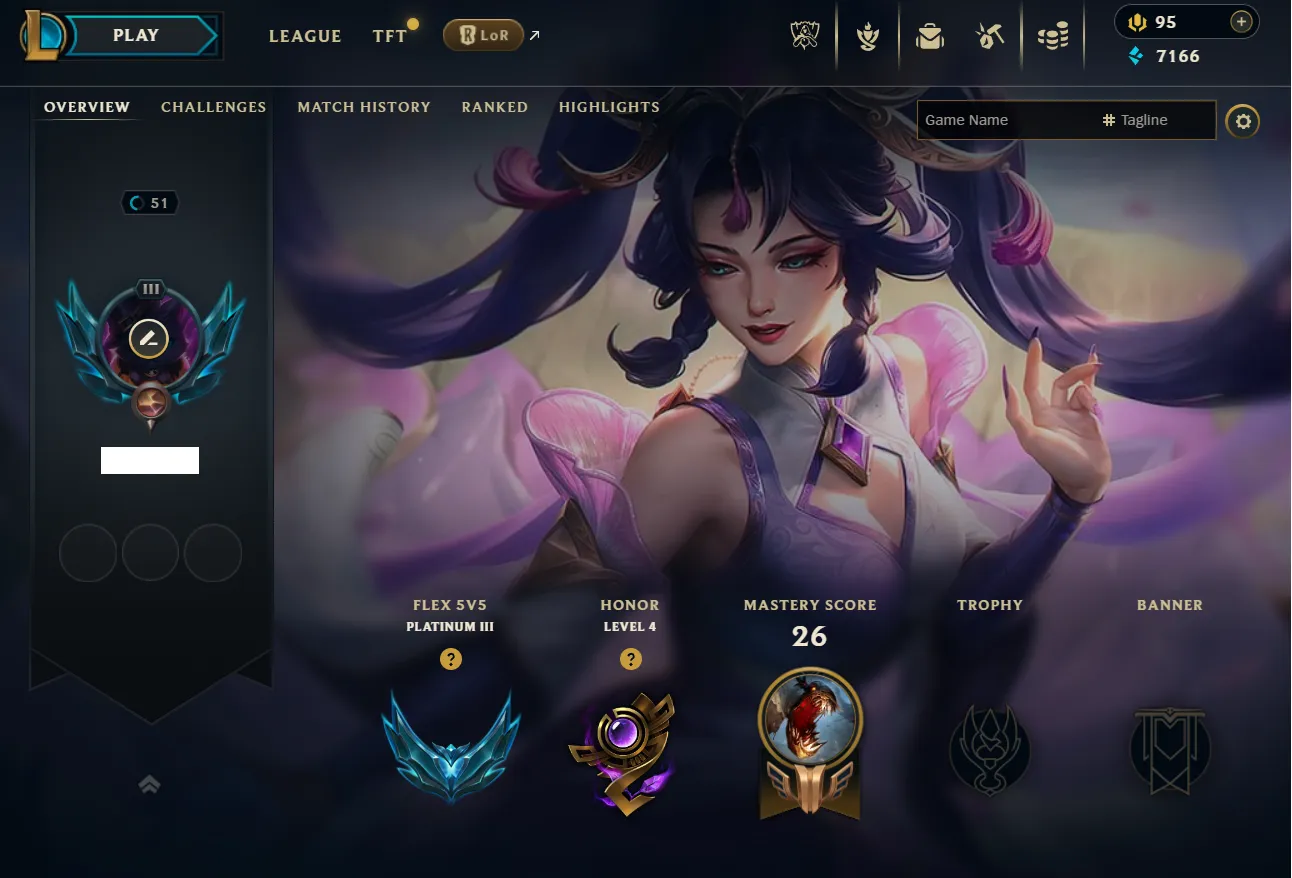 EUW 🔱 GOLD 4 🔱 FLEX PLAT 3 🔱 5 SKINS 🔱 LEVEL 51 🔱 7166 BE 🔱 VANGUARD SAFE 🔱 Changeable Mail 🔱 Handleveled 🔱 Instant Delivery 🔱