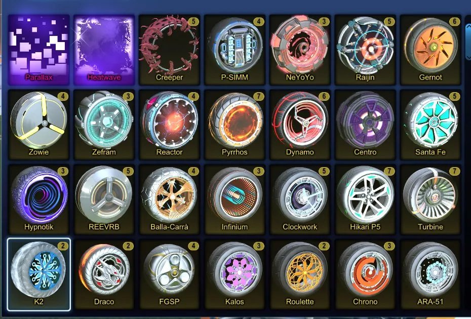 STOCK482 //Fennec, 66 Car Bodies (Purple/Grey Hotshot, Burnt Sienna/Forest Green/Orange/Purple/Pink/Sky Blue X-Devil, Burnt Sienna Paladin, Purple Merc/Road Hog, Pink Road Hog), 46 Black Markets