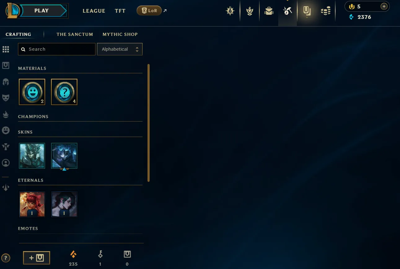 EUW 🔱 PLAT 4 🔱 GOOD LP GAINS 🔱 5 SKINS 🔱 JG MAIN 🔱 VANGUARD SAFE 🔱 Changeable Mail 🔱 Handleveled 🔱