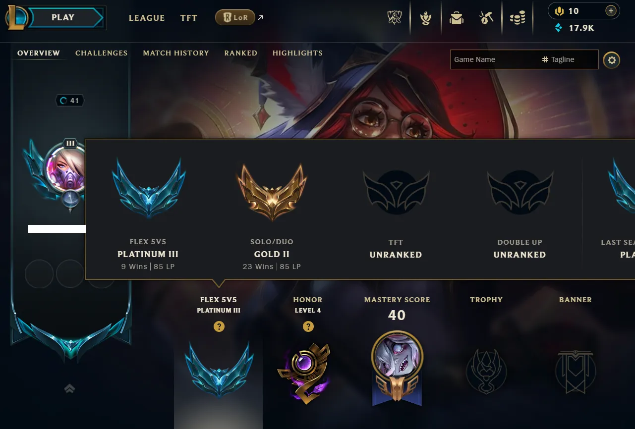 EUW 🔱 GOLD 2 🔱 FLEX PLAT 3 🔱 6 SKINS 🔱 17900 BE 🔱 VANGUARD SAFE 🔱 Changeable Mail 🔱 Handleveled 🔱 Instant Delivery 🔱