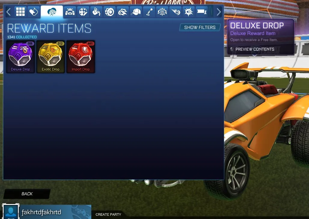 RL837 //LIMITED EDITION Epic Games 1341 Chests