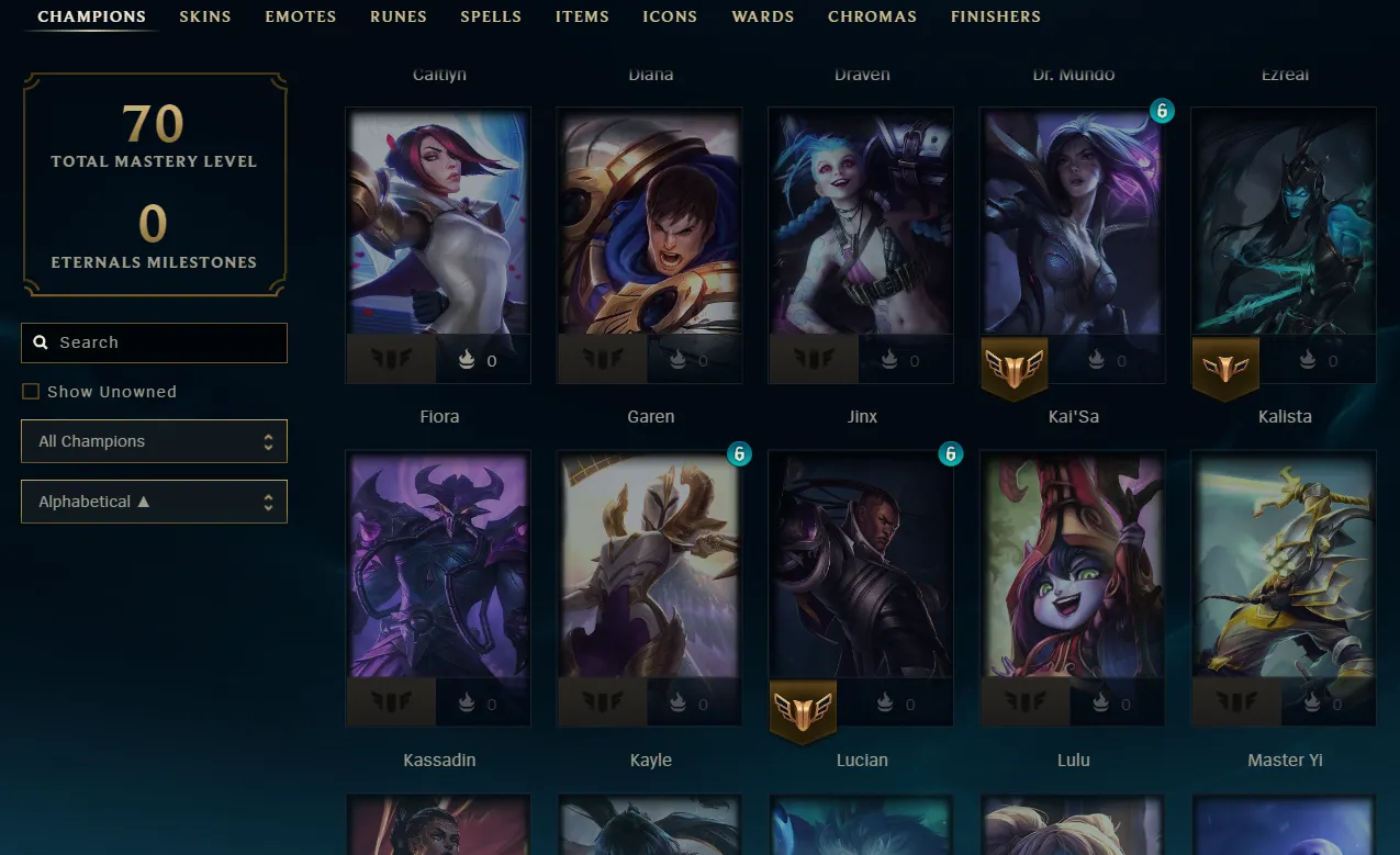 EUW 🔱 EMERALD 4 🔱 60% WINRATE 🔱 7 SKINS 🔱 GOOD LP GAINS 🔱 35300 BE 🔱 VANGUARD SAFE 🔱 Changeable Mail 🔱 Handleveled 🔱