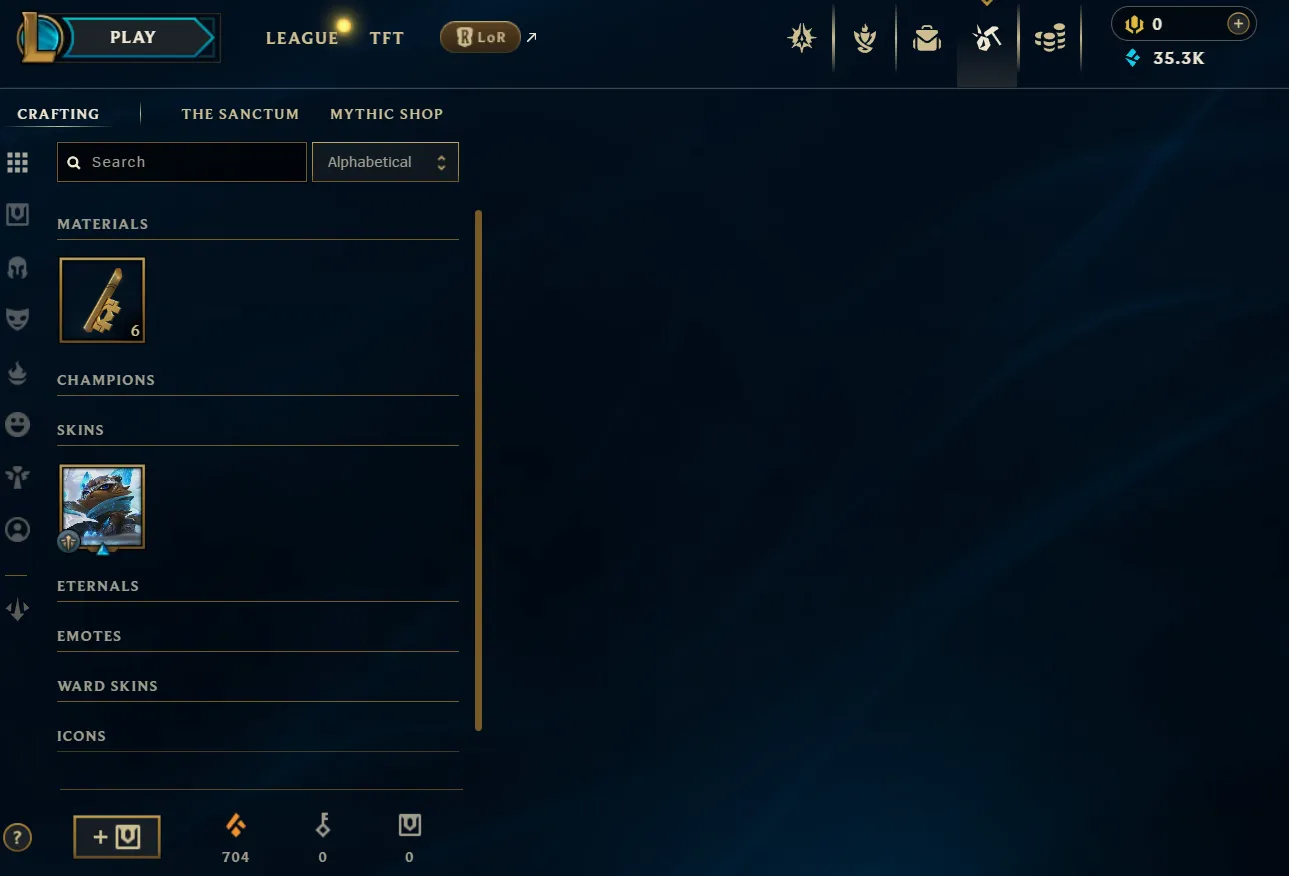 EUW 🔱 EMERALD 4 🔱 60% WINRATE 🔱 7 SKINS 🔱 GOOD LP GAINS 🔱 35300 BE 🔱 VANGUARD SAFE 🔱 Changeable Mail 🔱 Handleveled 🔱