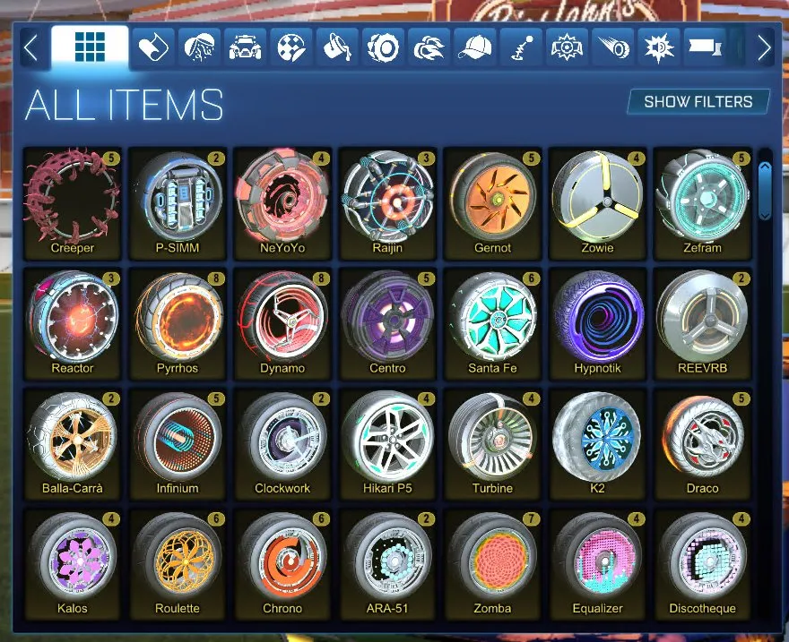STOCK497 //Fennec, Dissolver, Mainframe, Hex Tide, Shattered, Dueling Dragons, Singularity, Glorifier, Heatwave, Slipstream, Parallax