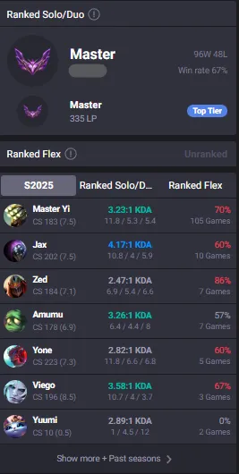 🔥Master 320LP 67%WR Handleveled🚀+23/-17LP Gains💎44K BE 340RP 6Skins + LOOT⭐Name Changeable🔓Unverified Email✅Lifetime Ownership Guarantee