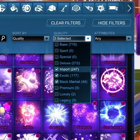 STOCK501 //Titanium White Octane Fennec 48 Black Markets Dissolver Heatwave Dueling Dragons