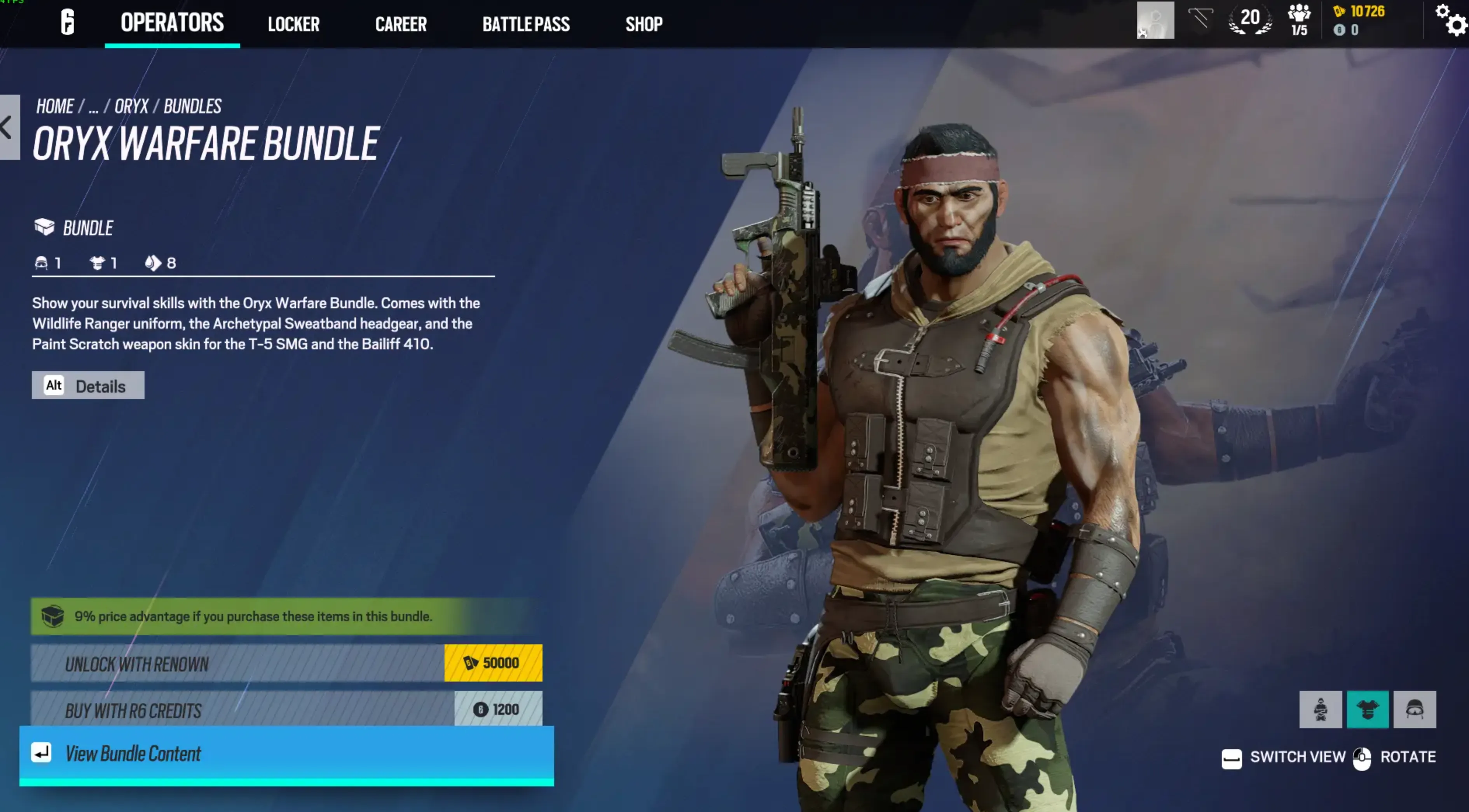 How To Play As Oryx In Rainbow Six Siege | 1v9