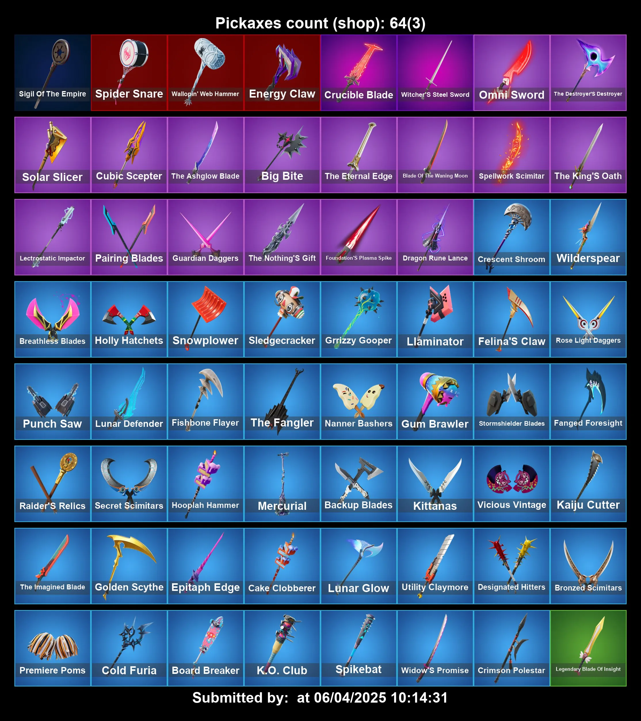 [PC/PS4-5/XBOX] 49 Skins | Spider Man | Spider Gwen | Darth Vader | Polar Peely | Astro Armor | Prowler | Harlowe | Gumbo ( Sour) | Full Email Access