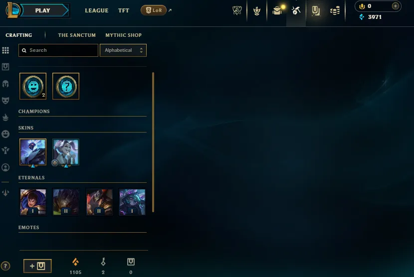 Flex Platinum 4🔥LVL52 SoloQ Bronze 2 68LP Handleveled💎44Champs 7Skins⭐Name Changeable🔓Unverified Email✅Lifetime Ownership Guarantee