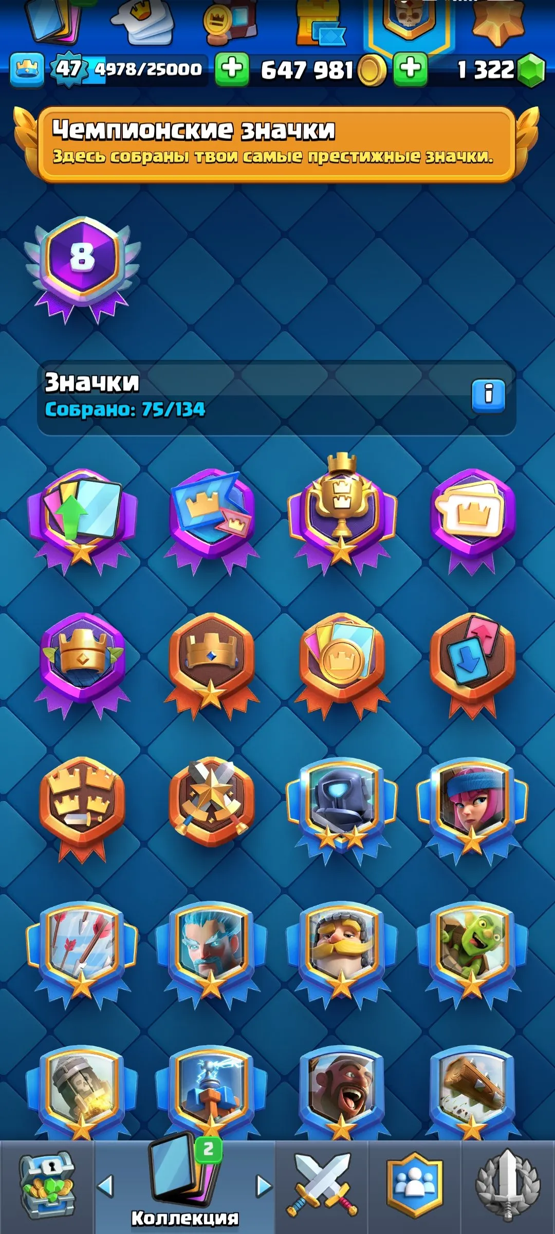 CR528 Rich Resources Account 1322 Gems 600k Gold 6 Tower Skins 41 Emotes 3 Evolutions