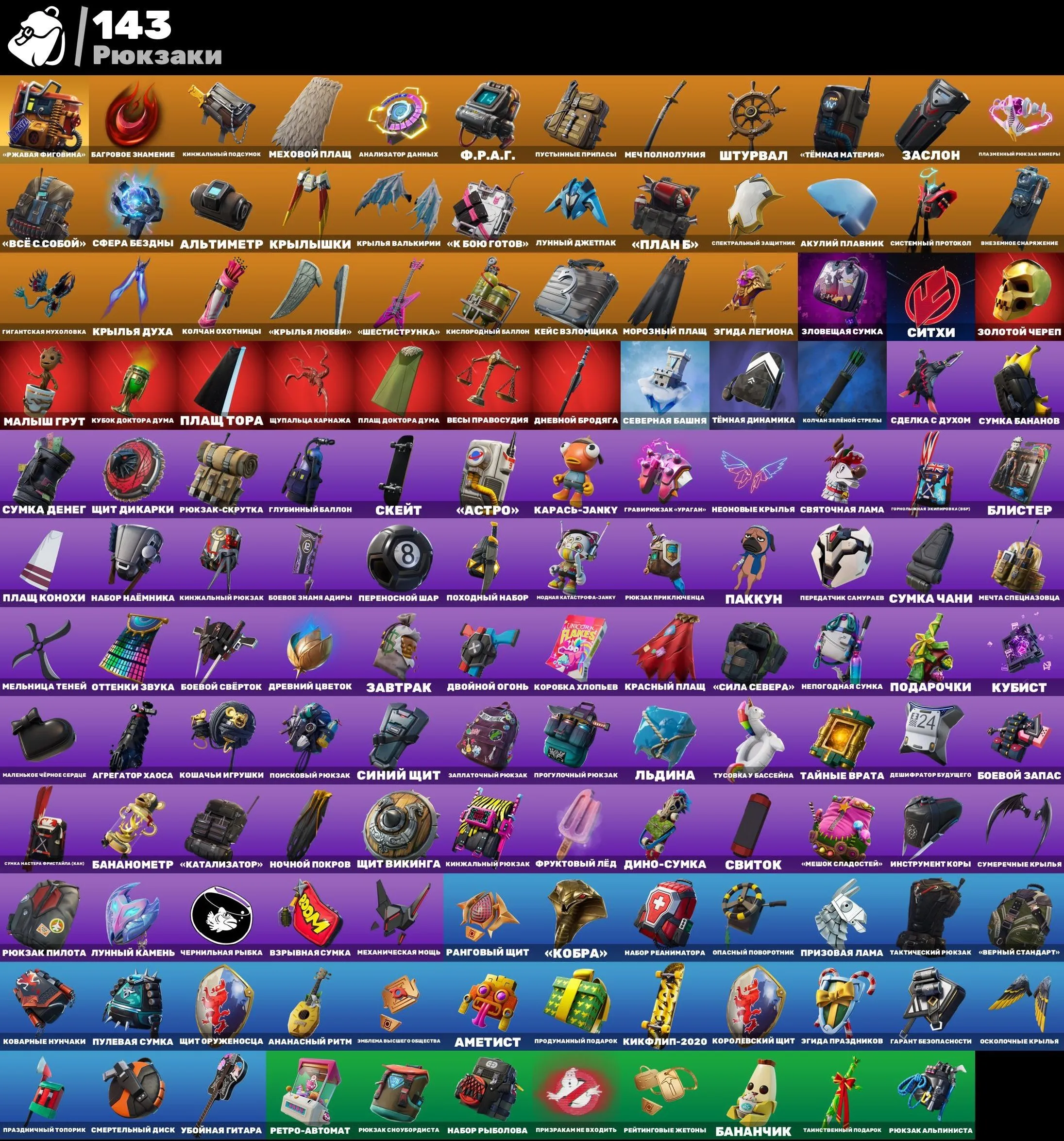 F880 Mint, Glow, Honor, Full Access, Exclusive Skins, FAT ACCOUNT, 161 Skins (G)