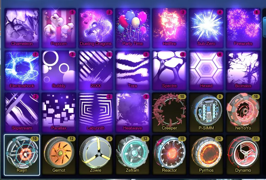 STOCK600 LUXURY ACC TW Octane Fennec TW Black Tactical Nuke 90+ Black Markets