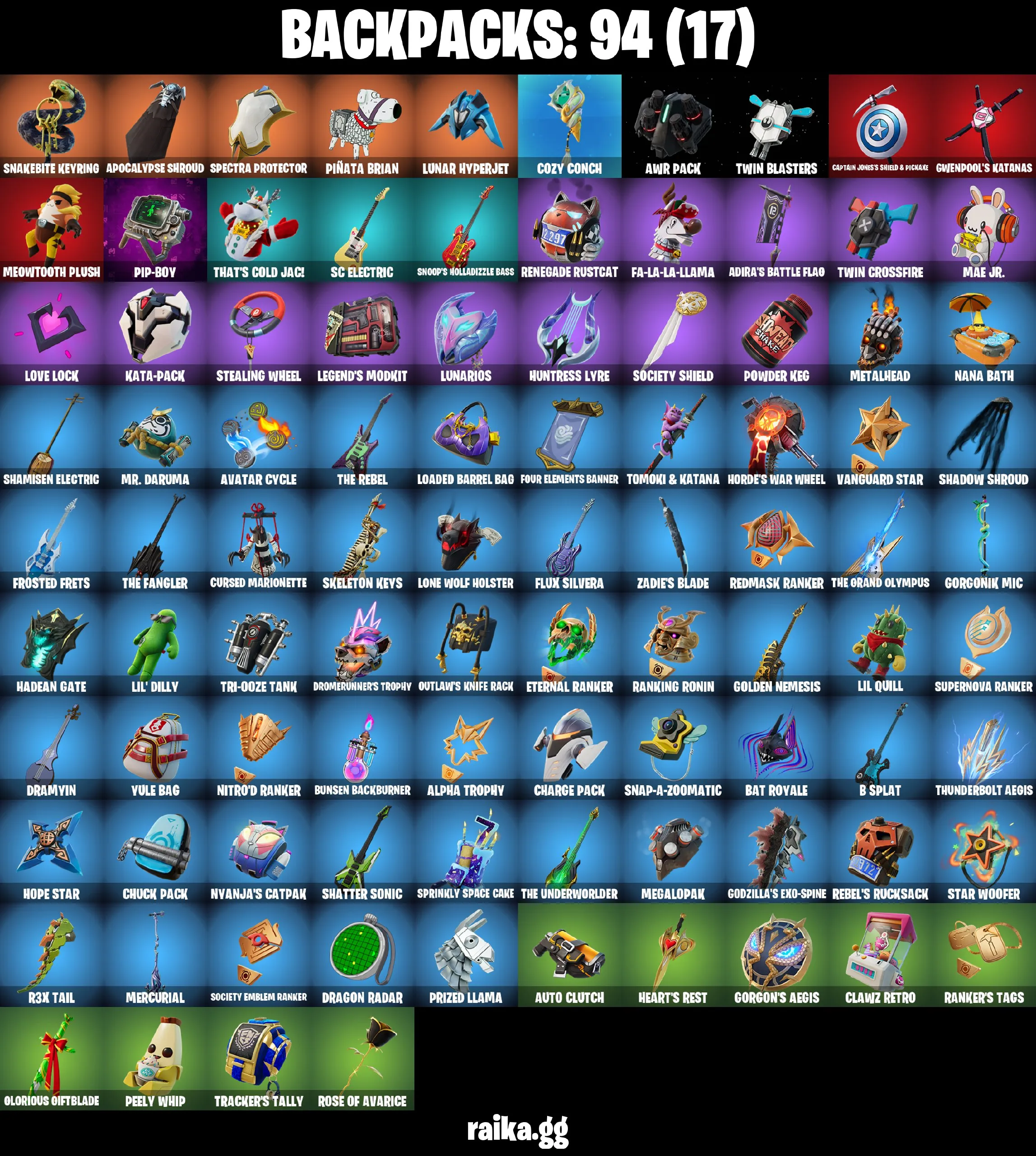 ❤️21 skins❤️Knight's Helm❤️Immortal Zeus❤️Harbinger Armor Omegarok❤️Immortal Form❤️Magmatic Poseidon❤️Santa Dogg❤️Elysian Artemis
