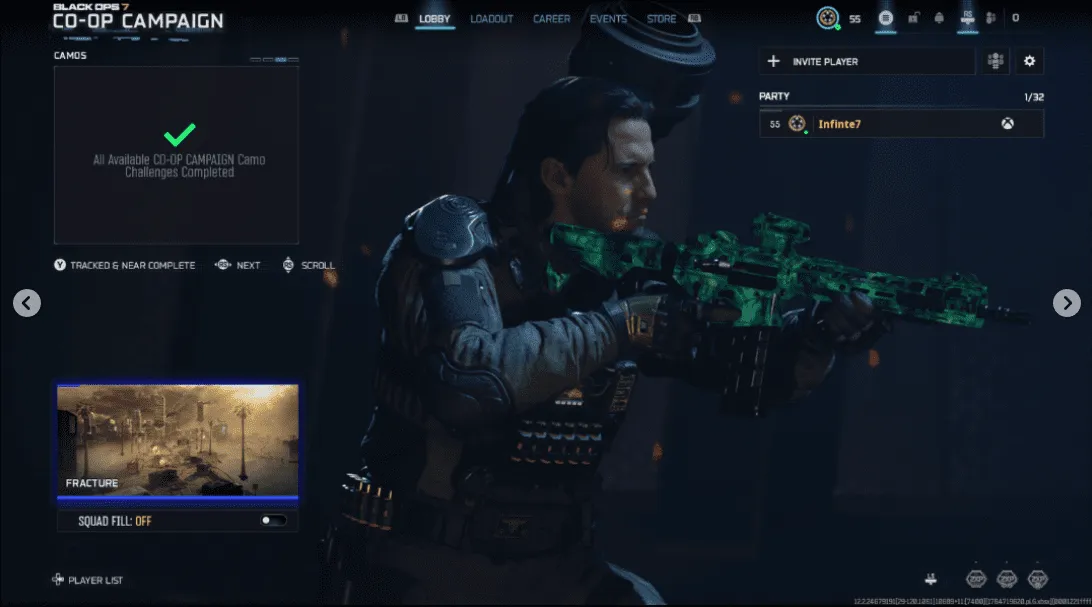 ๐ BO7 / Warzone | โจ Genesis Mastery Camo | ๐ 450+ Total Camos | ๐ Level 55 | ๐งโ๐ 16+ Operators | ๐ Full Access