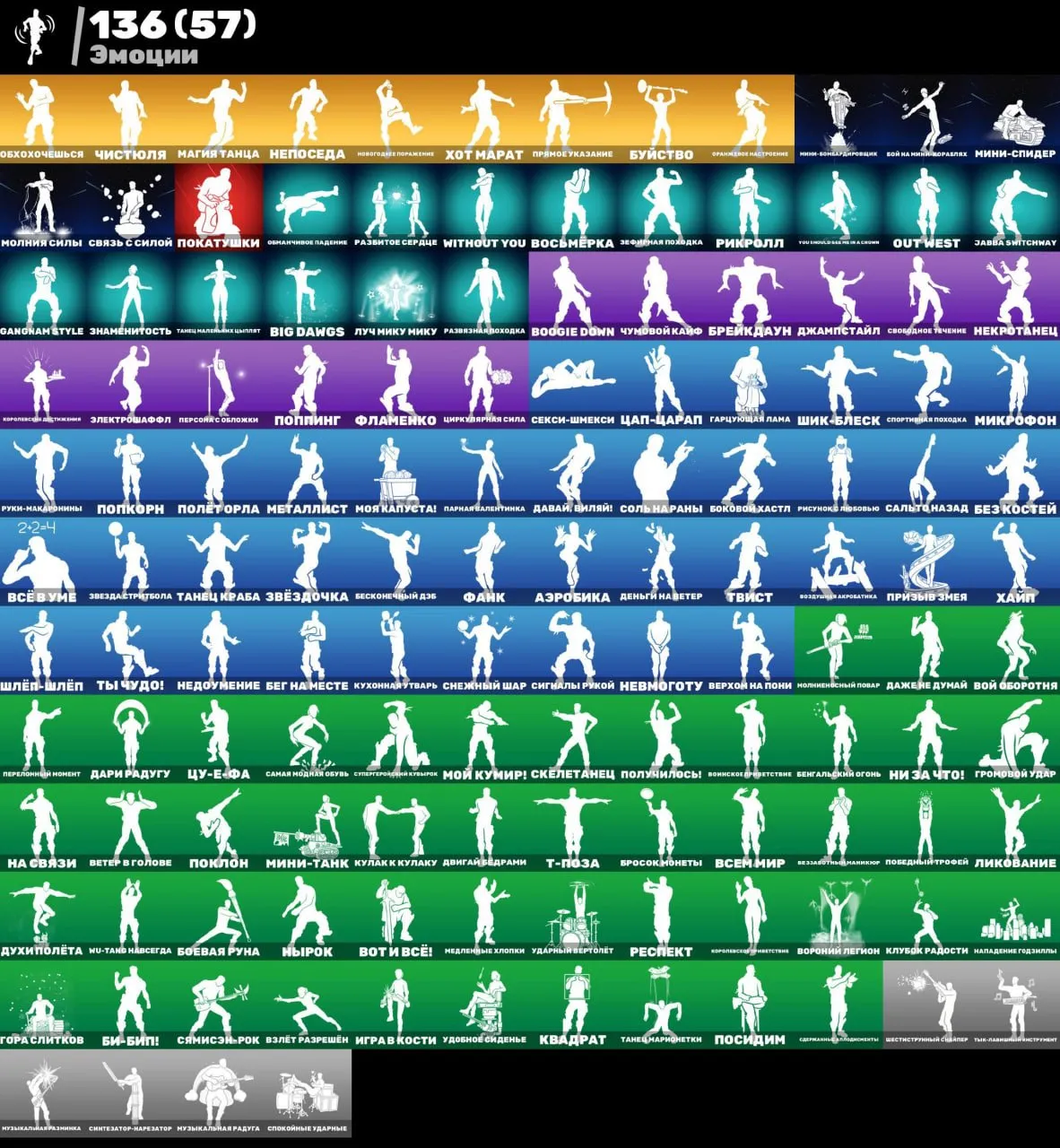 F1011 Gold Midas, Take the Elf, Clean, You'll Die Laughing, Direct Instruction, 113 Skins 