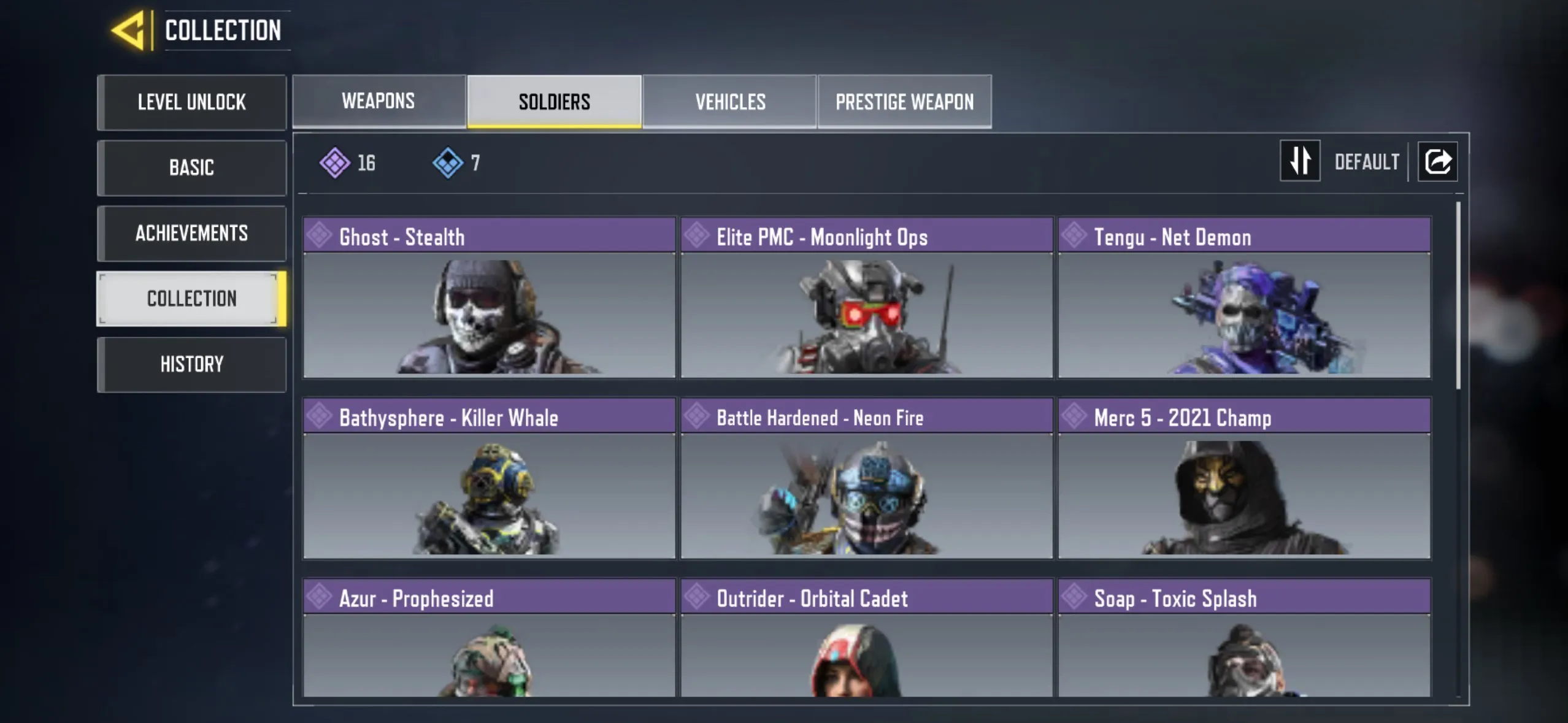 CODM107 Legendary Indian Account Lvl 152 with Ghost Stealth, Elite PMC Moonlight Ops, Tengu Net Demon, Bathysphere Killer Whale, Battle Hardened Neon Fire 