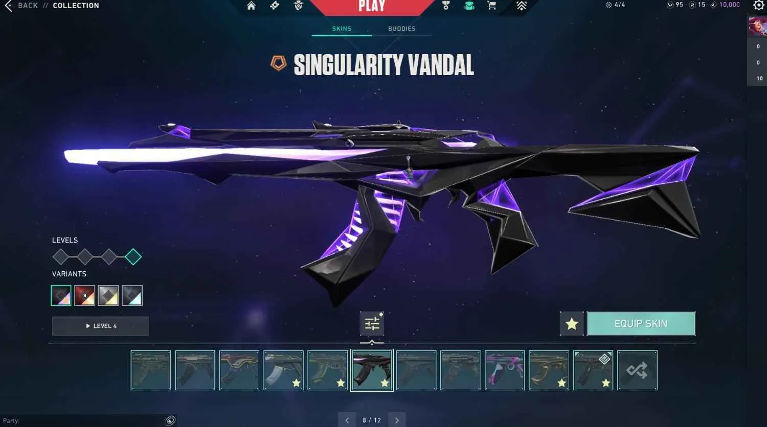 🗡️ Kuronami no Yaiba, ⚔️ Araxys Bio-Atomizers, 🌟 Prime Vandal | 💎 Diamond 2 | 🌍 EU Region | ✉️ Email Changeable | 🎨 82 Skins