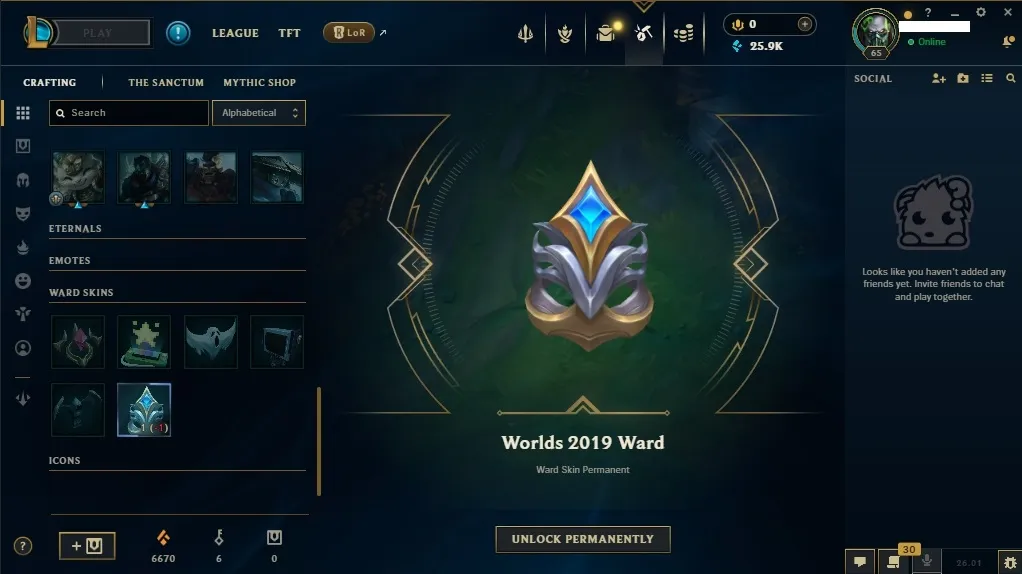 【NA】Unranked ✅ Level 65 ️ 60 Champs 慄‍♂️ 9 Skins  23,237 BE  Full Access  Instant Delivery ⚡