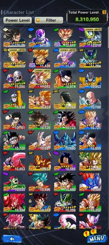 DR504-IOS+Androi-UL SS 2 Gohan 8 Star-Beast Gohan+SS Gohan-SS 2 Gohan+Cell-Have Equipment-DR504