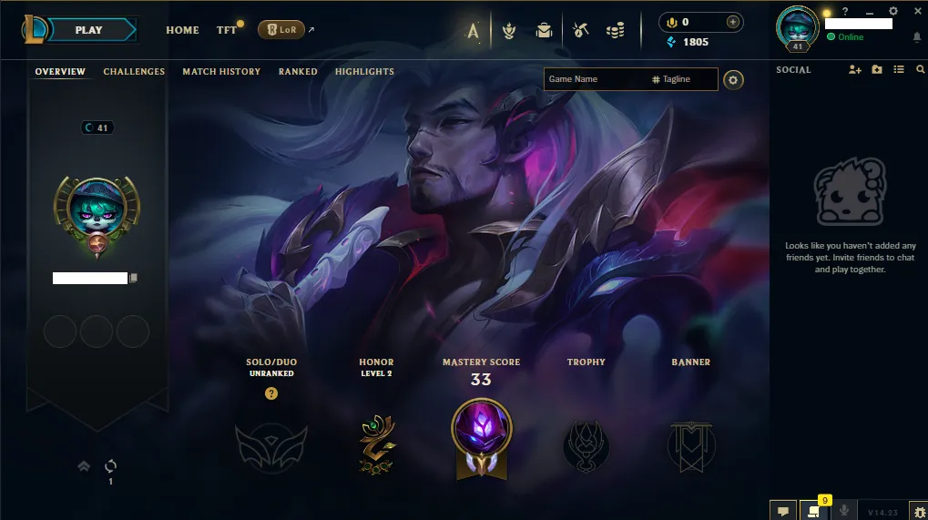 🔥 EUW League of Legends Account | 🟡 40 Champions | | 📈 Level 41 | 🔵 6 Skins | 💰 1805 BE | 🟠 Full Access | 🟤 Can change name | 🔴 LOL Account for Sale