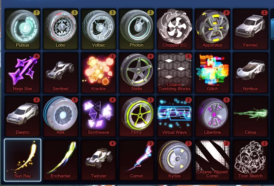 STOCK432 //Fennec, 68 Cars, 34 Black Market, Painted and Rare Items, Wheels, Check Screenshots