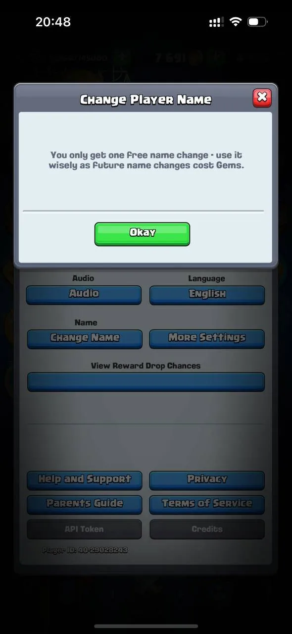 CR546 Arena 20 Level 58 | 7.6k Trophies | 19 Legendary Cards | 5 Evolutions | 4900 Gems | 33 Emotes | 119 Cards