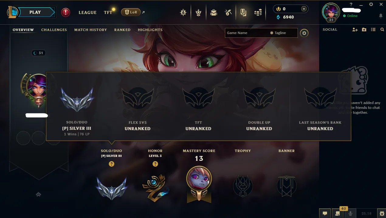 【 EUW 】∙ Silver 3 ♦️ Placements ♦️ 4 Skins ☑️Changeable Email☑️Name Changeable🚚 Instant Delivery