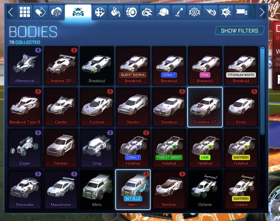 STOCK500 //Titanium White Octane Fennec 40+ Cars 40+ Black Markets Dissolver Heatwave Dueling Dragons