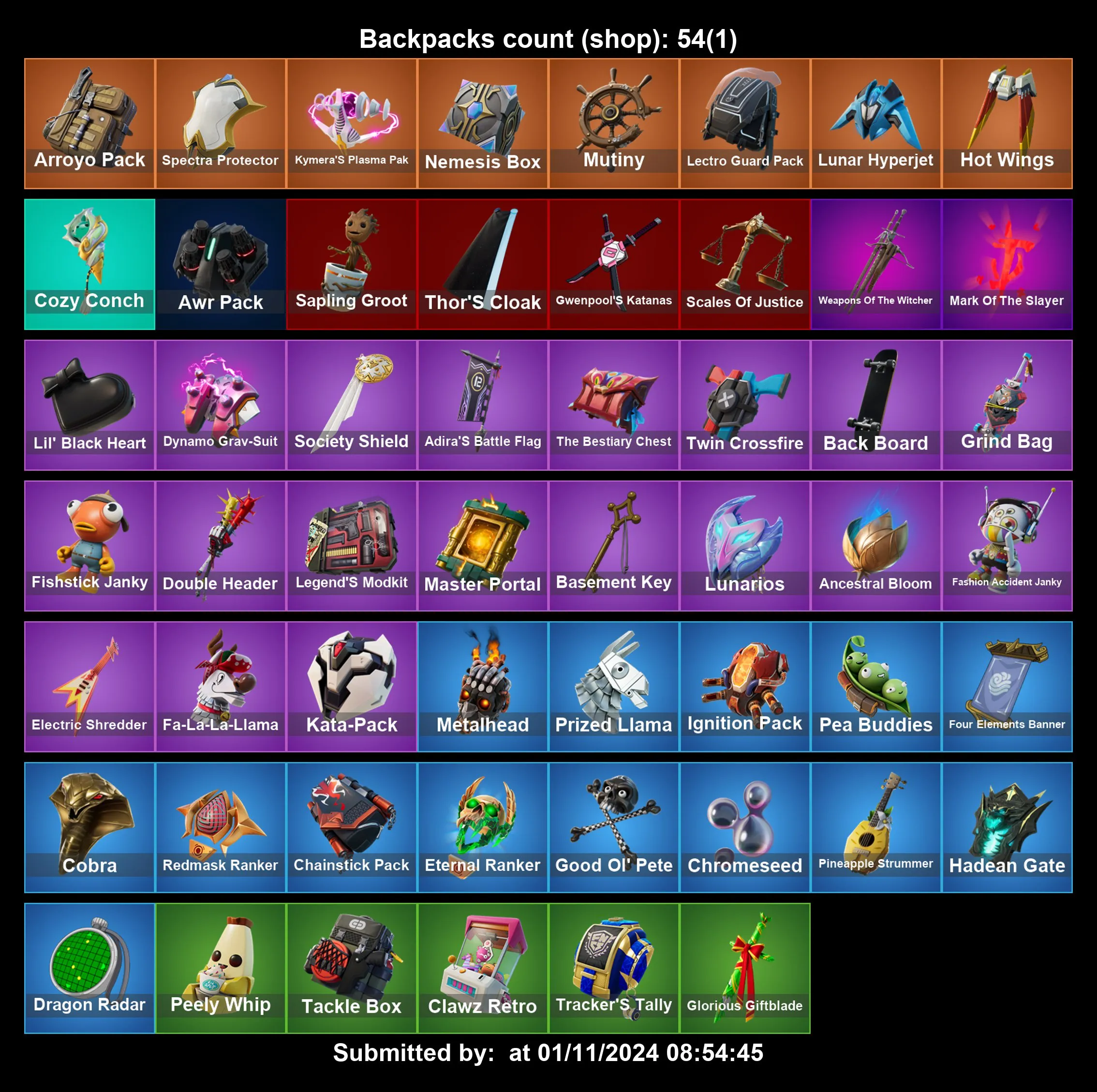 [PC/PS4-5/XBOX] 36 Skins | EON | Veronika | Laguna | Peely | Astro Armor | Viper School | Sentinel | Seeker | Sunny | Groot | Ember | Reese | Full Email Access