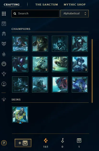 🚀【EUW】Emerald 3⚡65% WR 💎D1 MMR 💰13K BE ✅30 Champ 🌊Full Access