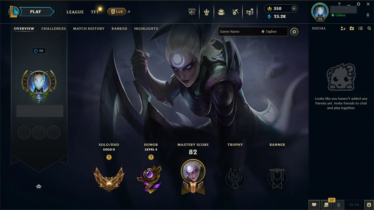 🌍 EUW 🔒 Handlevel ⚡️ Gold II (18 LP) 🥇 Jungle Main ✨️ WR:92% 🔥 High MMR +38LP Gains 📧 Full Access Account ✅ #TH-B4Z