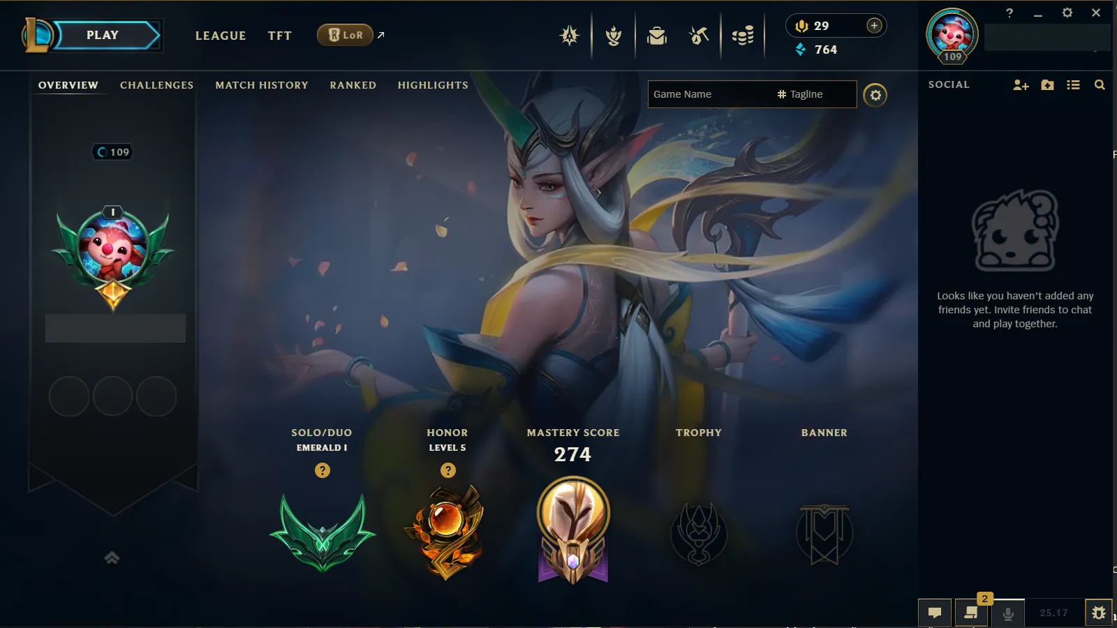 🌍 EUW 🔒 Handlevel ⚡ Emerald I (25 LP)✨ WR:60% 🔥 166 Champs + 58 Skins ♾️ Lifetime Ownership 📧 Full Email Access ✅ Full Ownership Transfer #TH-519
