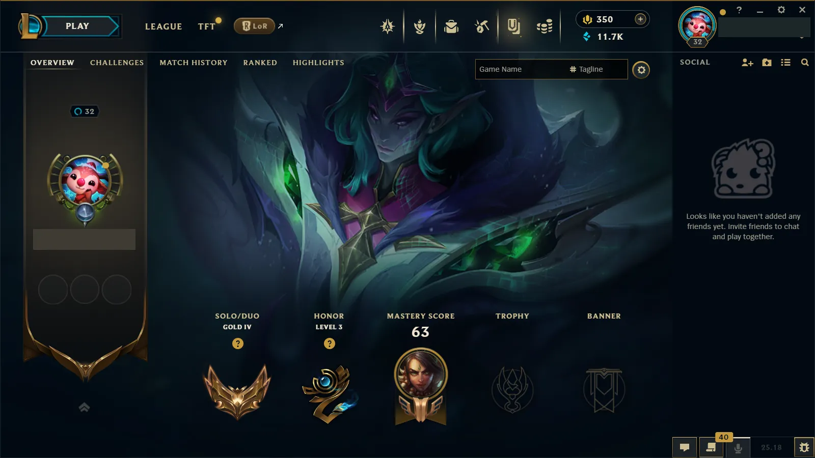 🌍 EUW 🔒 Handlevel ⚡ Gold IV (36 LP)✨ WR:64% 🔥 +38LP Gains +350RP & Inventory Loot ♾️ Lifetime Ownership 📧 Full Email Access ✅ Full Ownership Transfer #THEHUB