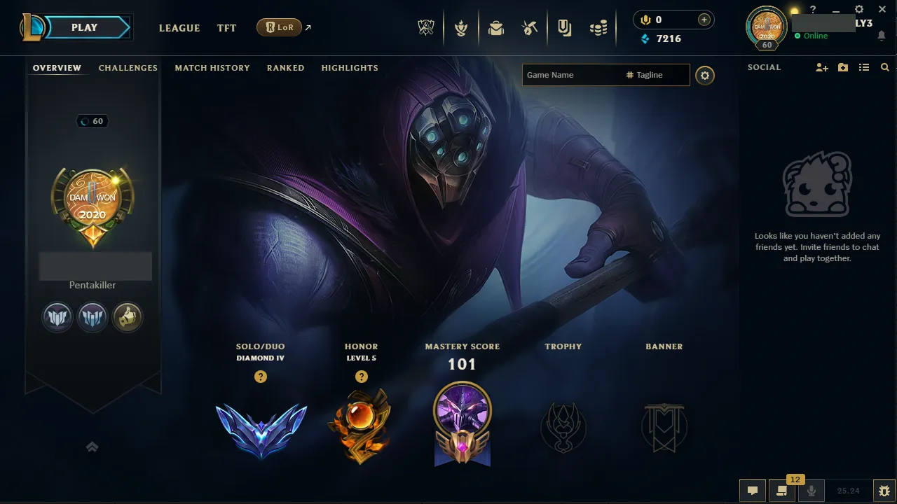 🌍 EUW 🔒 Handlevel ⚡️ Diamond IV (16 LP) 🥇 Mid/Top Main ✨️ WR:74% 🔥 10 Skins 📧 Full Access Account ✅ #TH-A2G