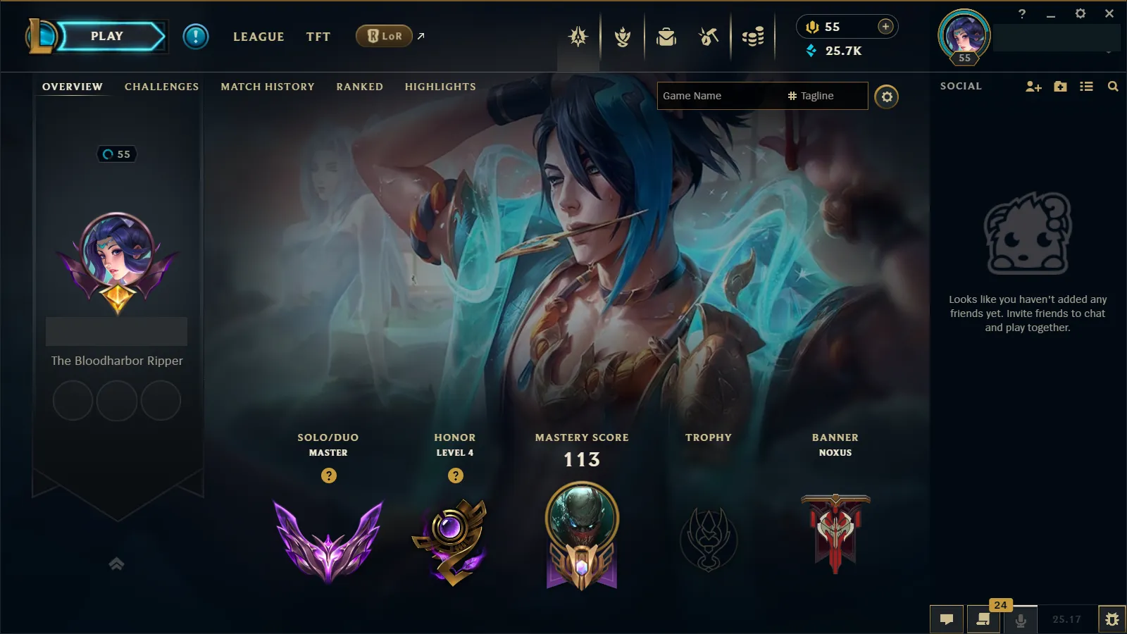 🌍 EUNE 🔒 Handlevel ⚡ Master I (35 LP)✨ Shockblade Kassadin & Three Honors Set 🔥 25.700 Blue Essences ♾️ Lifetime Ownership 📧 Full Email Access ✅ Full Ownership Transfer #TH-456