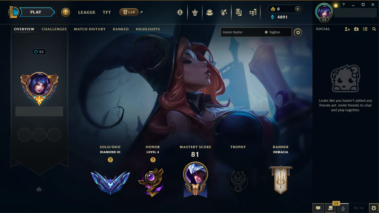 🌍 EUNE 🔒 Handlevel ⚡ Diamond III (7 LP)✨ WR:57% 🔥 51 Champs + 12 Skins ♾️ Lifetime Ownership 📧 Full Email Access ✅ Full Ownership Transfer #TH-546