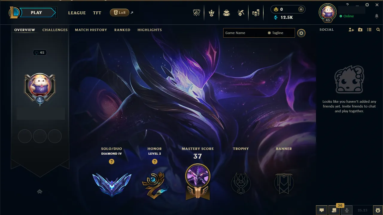 🌍 EUW 🔒 Handlevel ⚡️ Diamond IV (18 LP) 🥇 Jungle/Supp Main ✨️ WR:85% 🔥 High MMR  📧 Full Access Account ✅ #TH-0683
