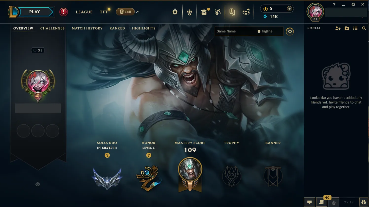 🌍 EUW 🔒 Handlevel ⚡ Silver III (Fresh Start - Placements)✨ Highnoon Yone Skinshard 🔥 Unverified Email ♾️ Lifetime Ownership 📧 Full Email Access ✅ Full Ownership Transfer