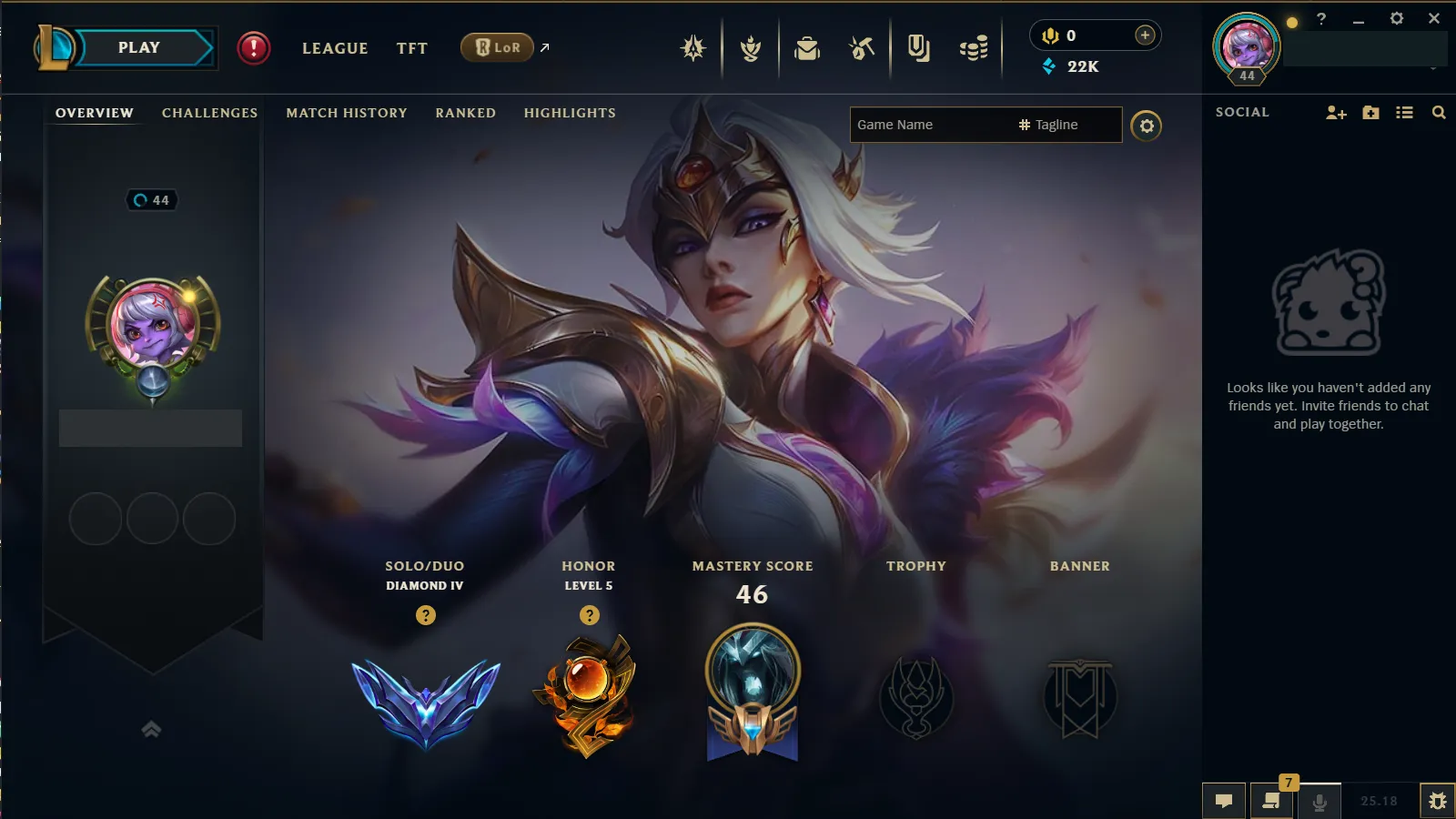 🌍 EUW 🔒 Handlevel ⚡ Diamond IV ✨ WR:53% 🔥 13 Skins + 46 Champions ♾️ Lifetime Ownership 📧 Full Email Access ✅ Full Ownership Transfer #SEDA