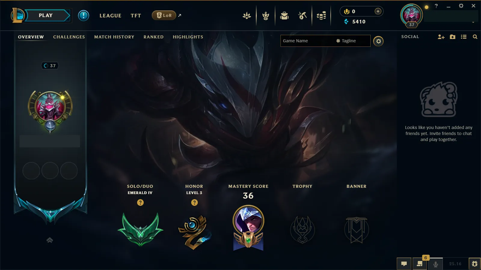 🌍 EUW 🔒 Handlevel ⚡ Emerald IV (52 LP)✨ +29LP Gains 🔥 Good Loot ♾️ Lifetime Ownership 📧 Full Email Access ✅ Full Ownership Transfer