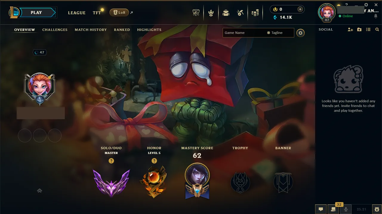 🌍 EUW 🔒 Handlevel ⚡️ Master I (233 LP) 🥇 ADC Main ✨️ WR:73% 🔥 62 Champs & 14 Skins ♾️ Lifetime Ownership 📧 Full Access Account ✅ #TH-632