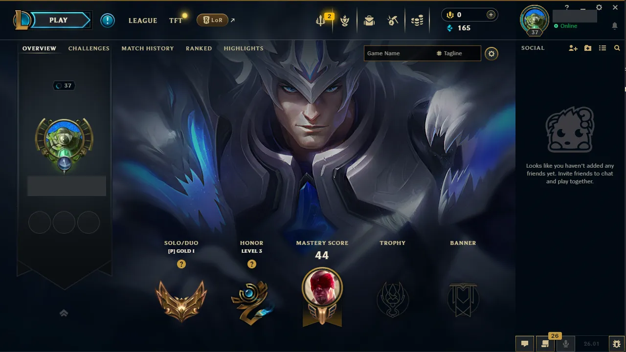 🌍 EUW 🔒 Handlevel ⚡️ Gold I (60 LP) 🥇 Jungle Main ✨️ Emerald+ MMR 🔥 +38LP Gains 📧 Full Access Account ✅ #TH-V6A
