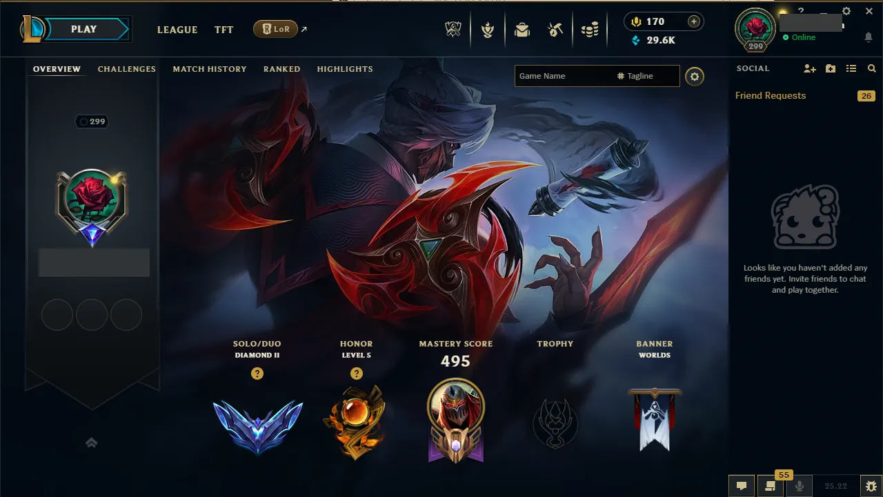 🌍 EUW 🔒 Handlevel ⚡️ Diamond II (41 LP) 🥇 Support/Jungle Main ✨️ 119 Champs 🔥 60 Skins  📧 Full Access Account ✅ #TH-665