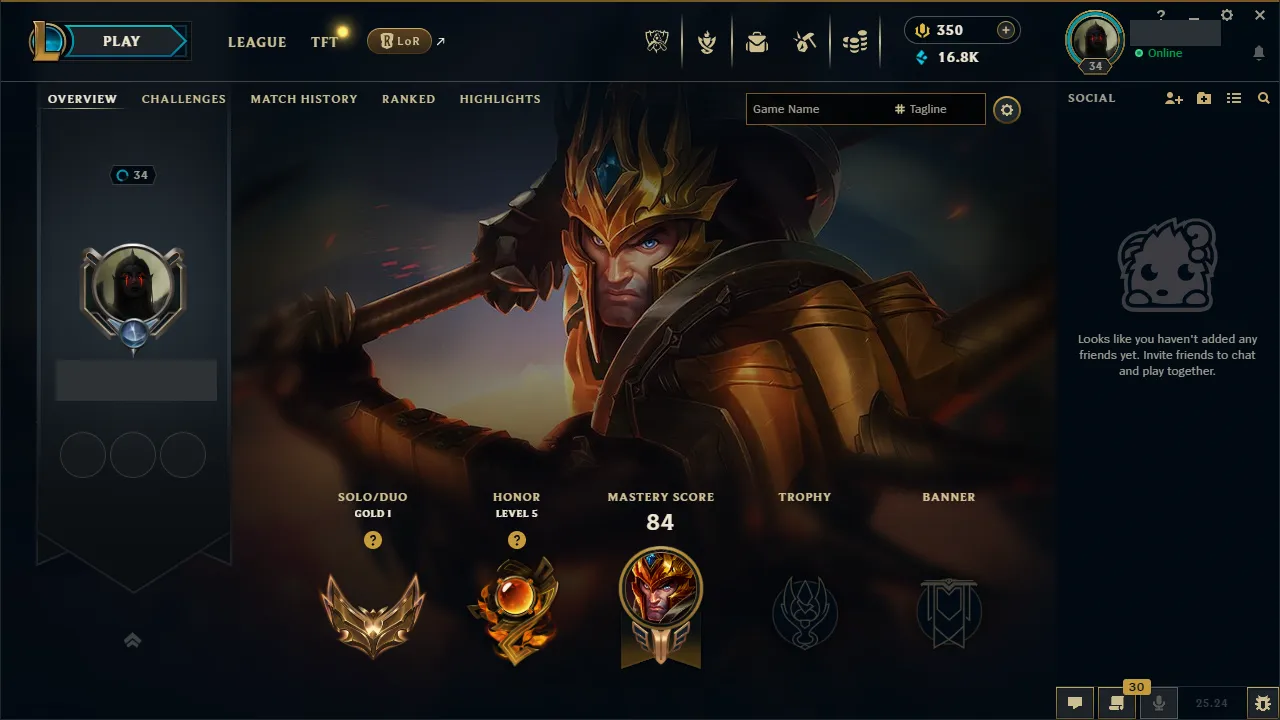 🌍 EUW 🔒 Handlevel ⚡️ Gold I (70 LP) 🥇 Jungle Main ✨️ WR:94% 🔥 +38LP Gains 📧 Full Access Account ✅ #TH-J1D