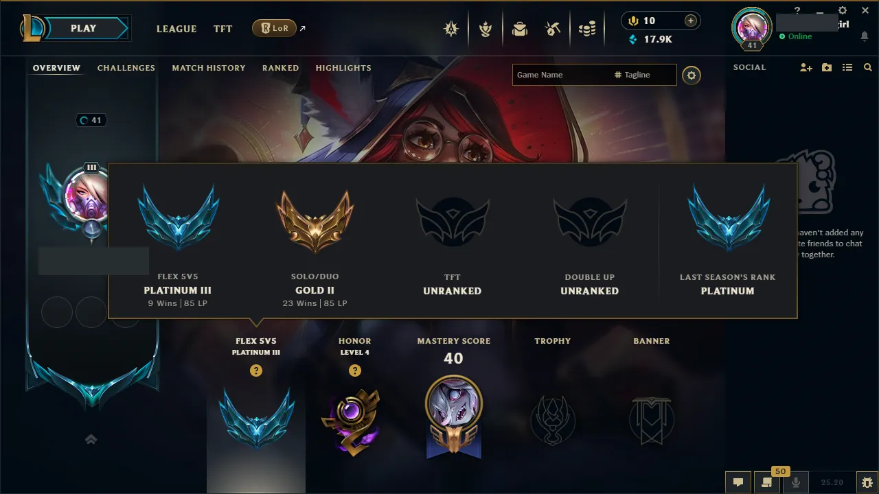 🌍 EUW 🔒 Handlevel ⚡️ Gold II (85 LP) ✨️ 45 Champions 🔥 K/DA Akali & More ♾️ Lifetime Ownership 📧 Full Access Account ✅ #TH-590