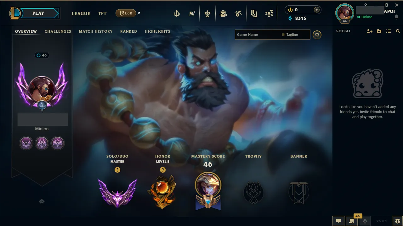 🌍 EUNE 👑 Season 16 (Current) 🔥 Master (125 LP) 📌️ ADC/SUPP 💎️ WR:71% ✨️ +24LP Gains 🔐 Lifetime Ownership 🏷️ #TH-0854
